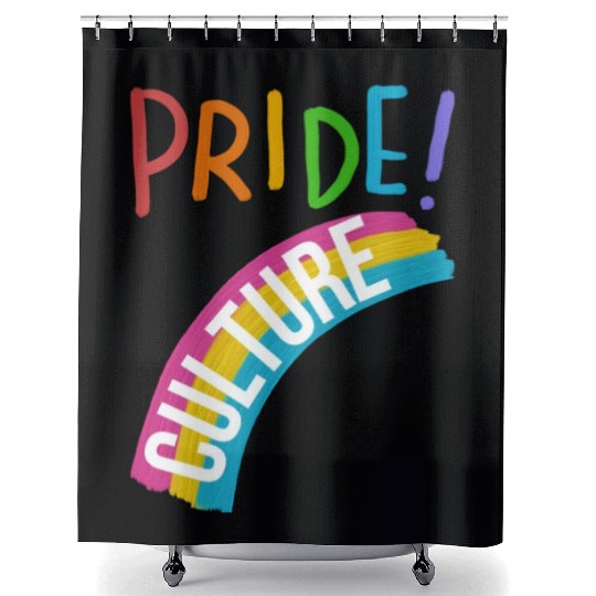 Pride pop art - lgbt community Shower Curtains