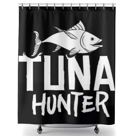 Red Tuna Fish Bluefin Fishing Salad Shower Curtains