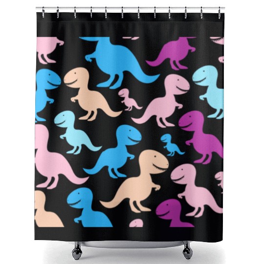 PAPA SAUR, Father's Day Shower Curtains
