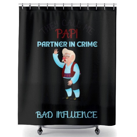 They call me Grandpa, father's day Shower Curtains