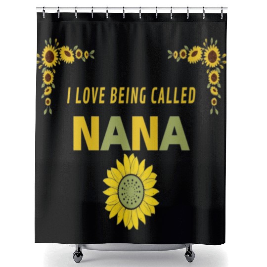 i love being called nana Shower Curtains