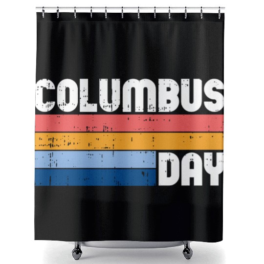 Columbus Day Italian Pride Shower Curtains