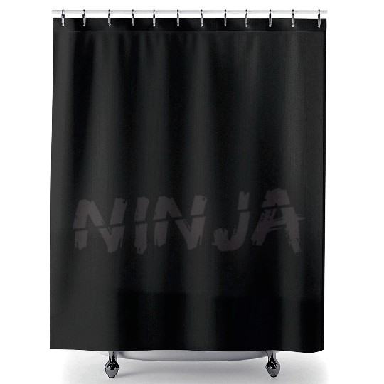Ninja Psychologist Shower Curtains