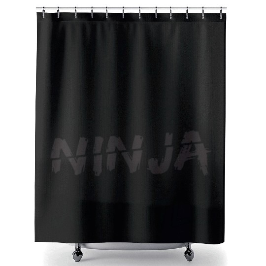 Ninja Psychologist Shower Curtains