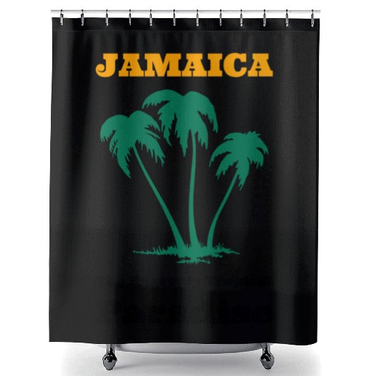 Jamaica The Heavenly Paradise Shower Curtains