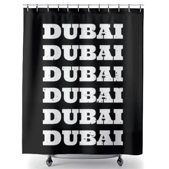 Dubai Shower Curtains