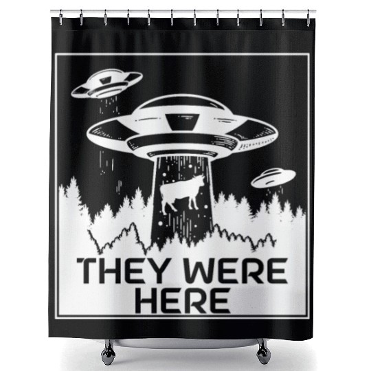 Alien Shower Curtains Ufo Extraterrestrial Children Mars