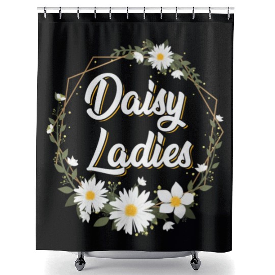 Daisy Garden Gardening Gardener Shower Curtains