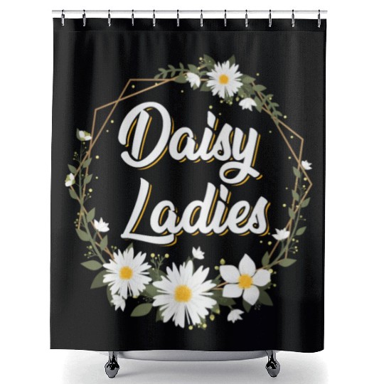 Daisy Garden Gardening Gardener Shower Curtains