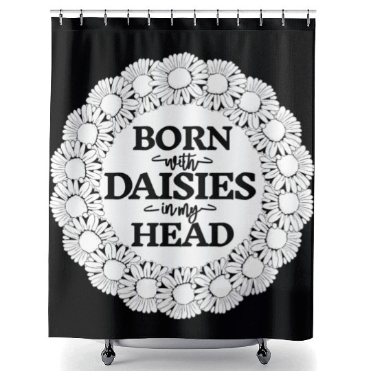 Daisy Garden Gardening Gardener Shower Curtains