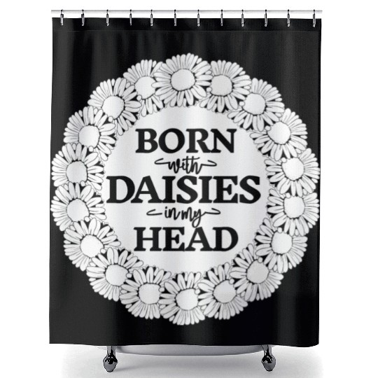 Daisy Garden Gardening Gardener Shower Curtains
