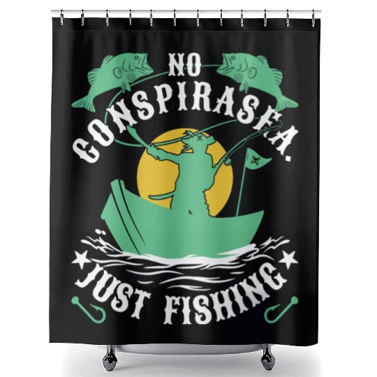 Conspiracy Pirate Shower Curtains