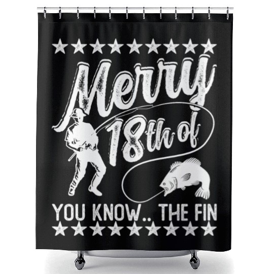 Joe Biden Fishing Shower Curtains