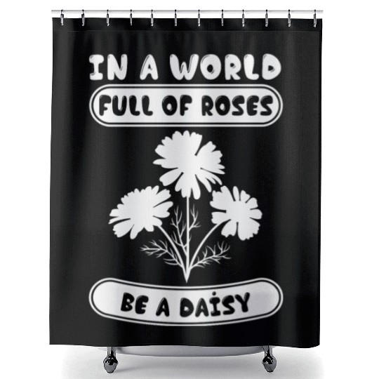 Daisy Garden Gardening Gardener Shower Curtains