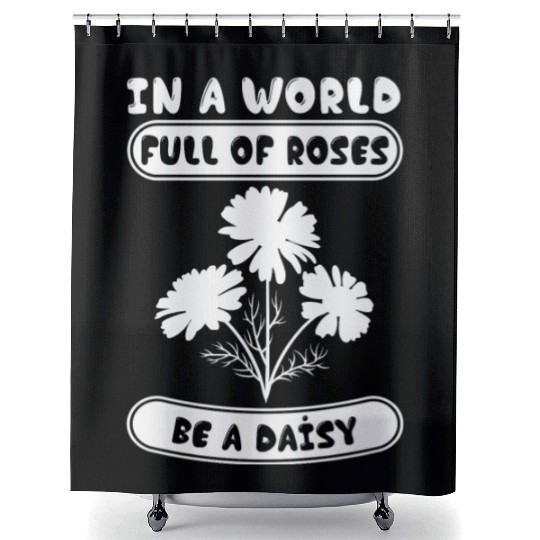 Daisy Garden Gardening Gardener Shower Curtains