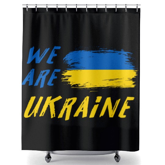 We are Ukraine Shower Curtains
