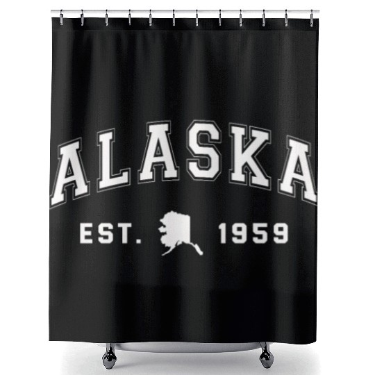 Alaska Gift USA Natur Bär Denali Grizzly Wald Shower Curtains