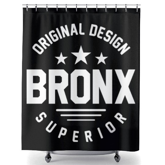 Bronx Urban Design Shower Curtains