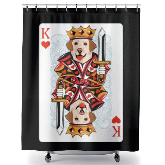 Pet King (Labrador retriever) Shower Curtains