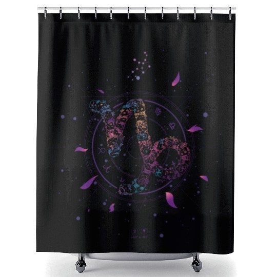 Capricorn Zodiac Astrology Capricorn Zodiac Astrol Shower Curtains