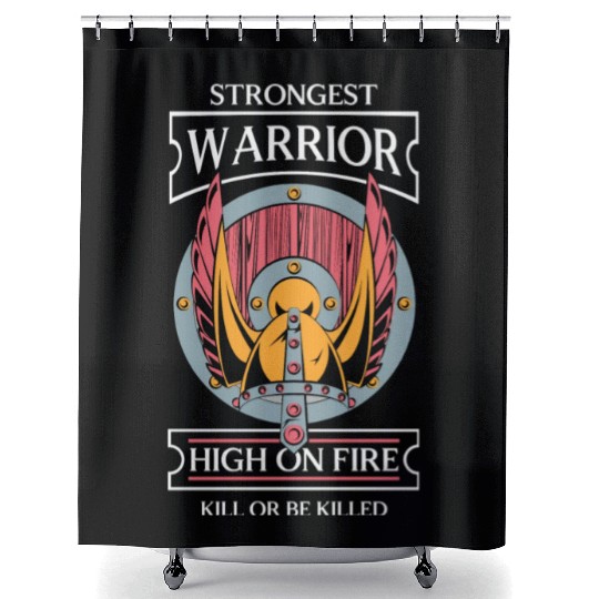 Thor Father Teutons Shower Curtains