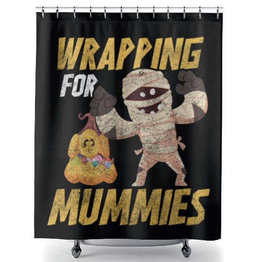 Pharaoh Horror Monster Egypt Shower Curtains