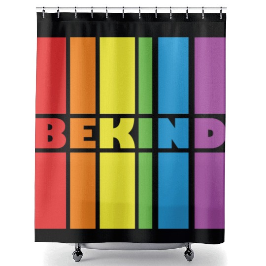 LBGT Flag Gay Pride Human Shower Curtains