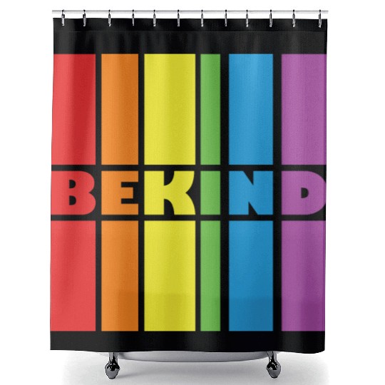 LBGT Flag Gay Pride Human Shower Curtains