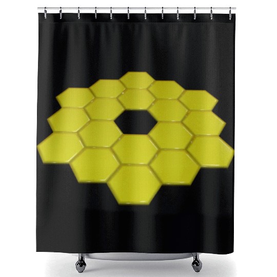 james webb telescope Shower Curtains