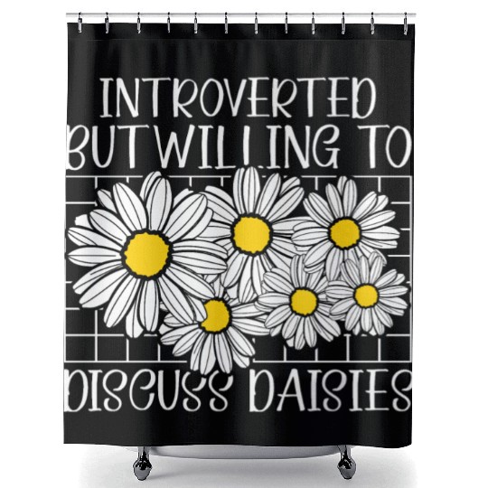 Daisy Garden Gardening Gardener Shower Curtains
