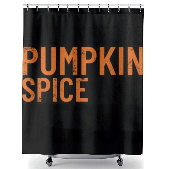All I Need Is Pumpkin Spice And Jesus Thanksgiving Shower Curtains