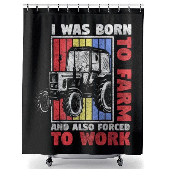 Agriculture Chickens Country Youth Shower Curtains