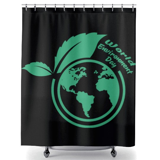 World Environment Day Shower Curtains