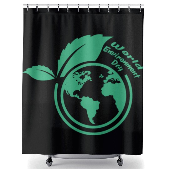 World Environment Day Shower Curtains