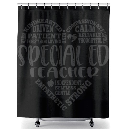 Special education teacher, SPED teacher Shower Curtains