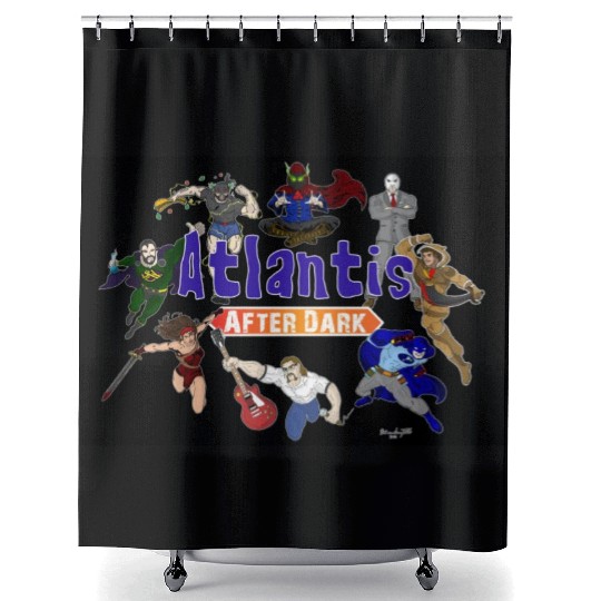 THE ALL-STAR POSTER Shower Curtains