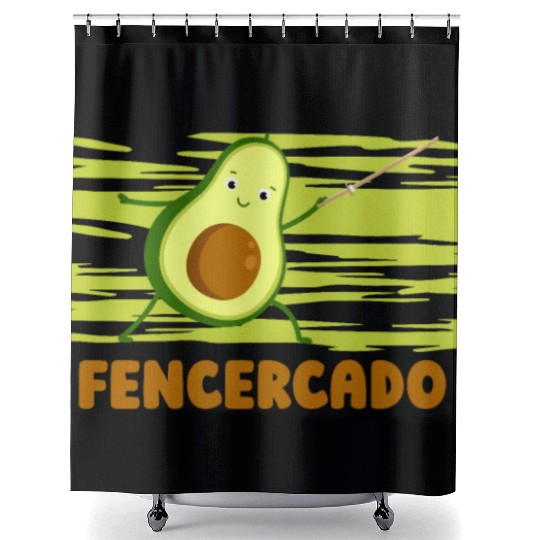 Fencing Shower Curtains