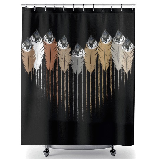 Bird Lover Birdwatching Bird Whisperer Shower Curtains