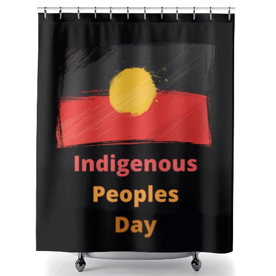 Native american indigenous day l Columbus Day Shower Curtains