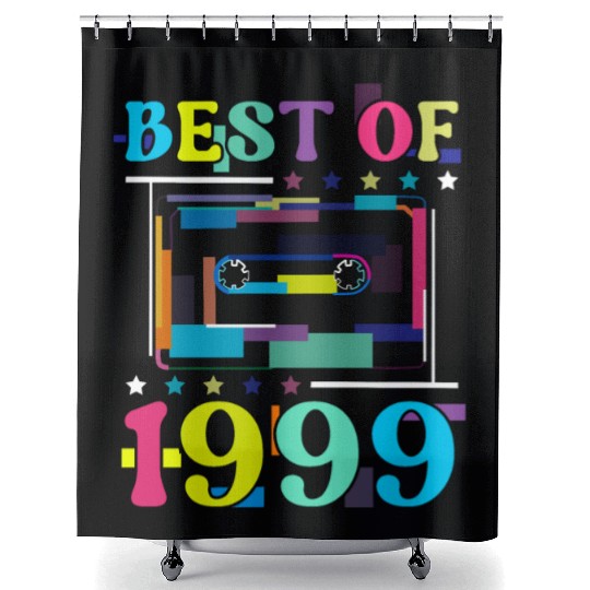 Best Of 1999 | Birthday Shower Curtains | Birthday Retro
