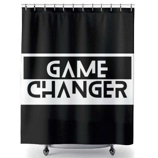 The Game Changer Shower Curtains