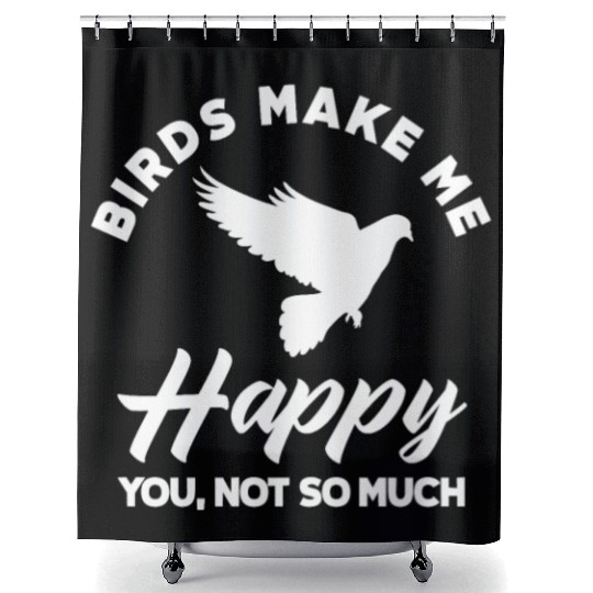 Bird Lover Birds Birdwatcher Gift Shower Curtains