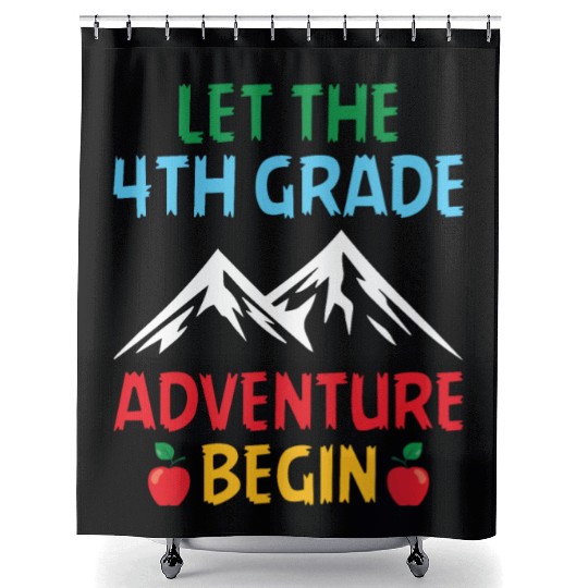4th Grade Teacher Shower Curtains