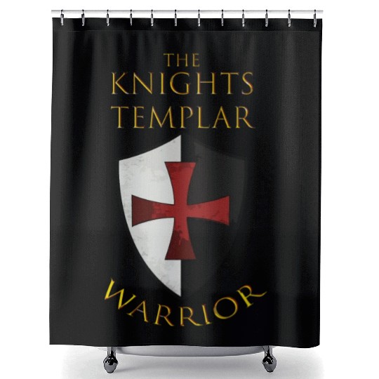 Knights Templar Christian Religious Warrior Oath Shower Curtains