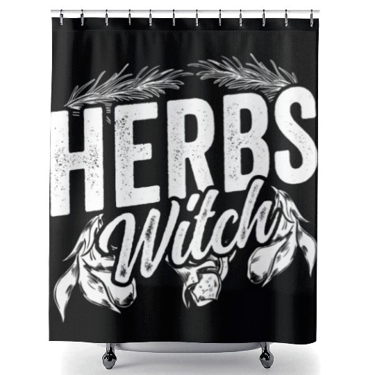Herbs Witch Herbalism Herb Herbalist Gardening Shower Curtains
