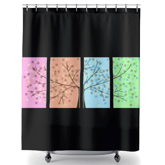 Four Seasons Shower Curtains