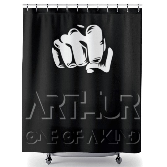 Arthur Name One of a Kind Birthday Anniversary Shower Curtains