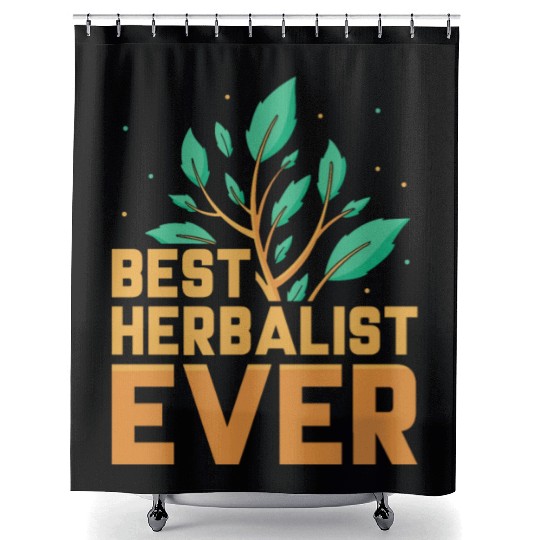 Best Herbalist Ever Herbs Herb Herbalism Shower Curtains