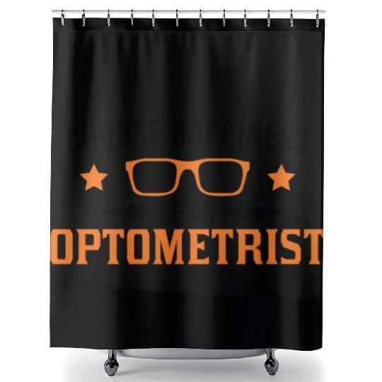 Choose Happiness Be An Optometrist Optician Shower Curtains