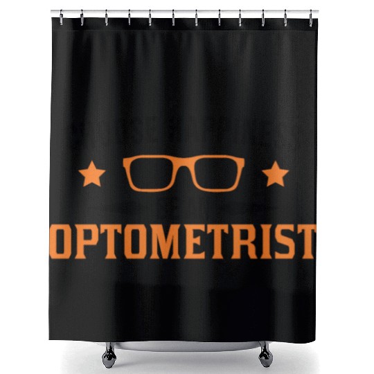 Choose Happiness Be An Optometrist Optician Shower Curtains